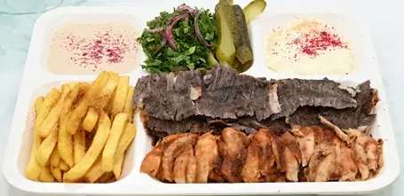 Mix Shawarma Plate Farrt